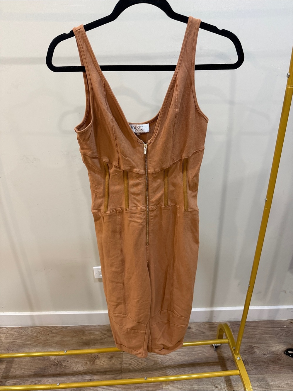 House of CB fitted corset jumpsuit